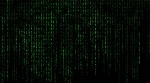 Die Matrix Die Matrix mit Zahlen The Matrix with numbers Copyright: xZoona... Stock-Fotos