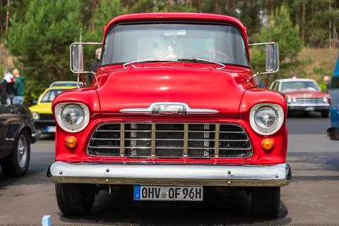 Die Oldtimer Show 2025. Linthe, Germany Stock Photos