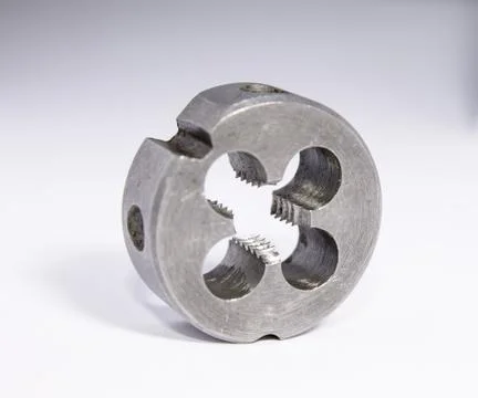 Die for thread cutting Foto stock