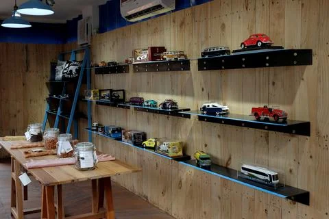 DIECAST DISPLAY Foto stock