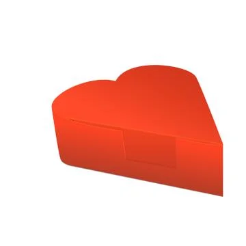 Diecut Craft Box Stock Illustration