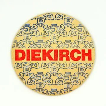 Diekirch beer coaster Foto stock
