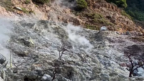 Dieng Plateau, Central Java, Indonesia Video stock 309871202