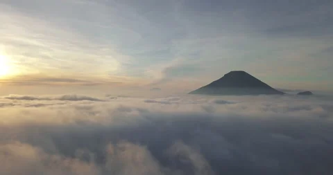 Dieng Plateu, Wonosobo Stock Footage 130991060