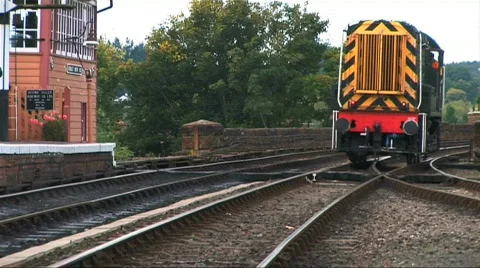Diesel engine in motion Stock Footage 267645