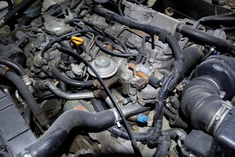 Diesel engine Stock Photos