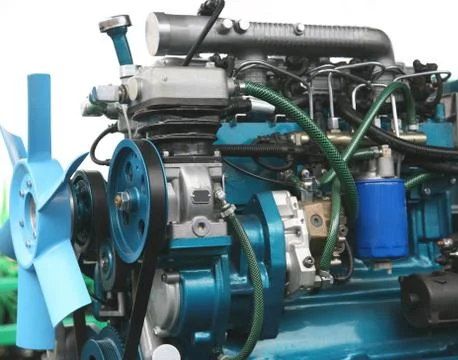 Diesel engine 스톡 사진