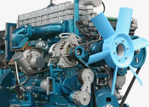 Diesel engine Stock Photos