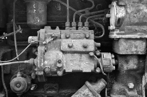 Diesel engine Stock Photos