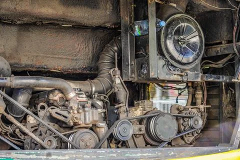 Diesel engine Stock Photos