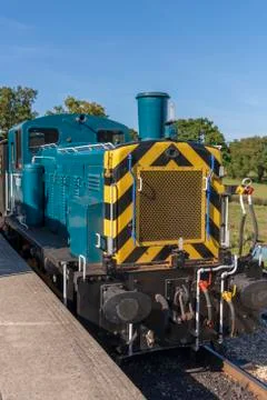 Diesel Engine Train Stock Photos