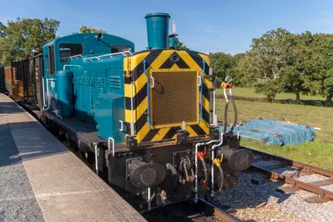 Diesel Engine Train Stock Photos