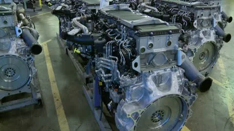 Diesel engines 9.mp4 Stock Footage 8923954