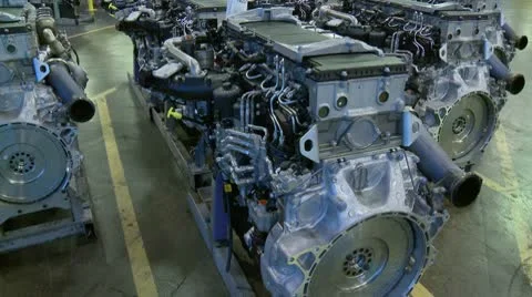 Diesel engines 9.mp4 Stock Footage 8923987