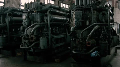 Diesel engines Video stock 47209026