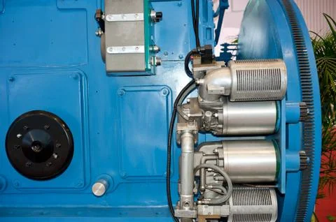 Diesel generator Foto stock