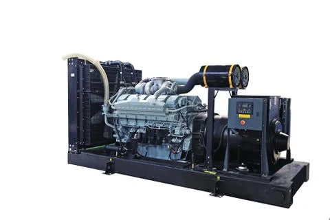Diesel generator 스톡 사진