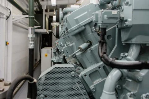 Diesel generator Stock Photos