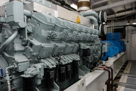 Diesel generator Stock Photos