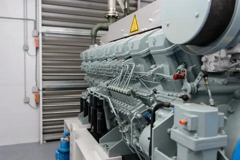 Diesel generator Stock Photos