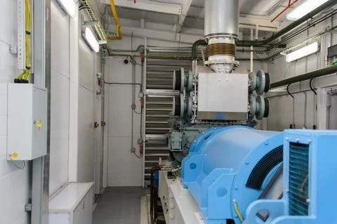 Diesel generator Stock Photos