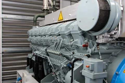 Diesel generator Stock Photos