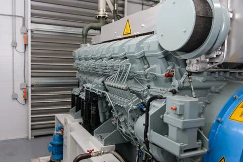 Diesel generator Stock Photos