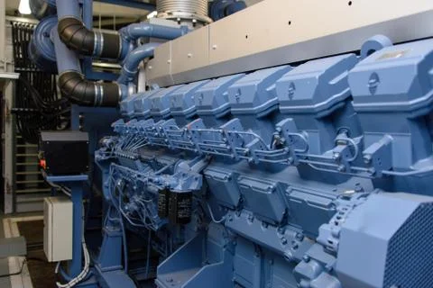 Diesel generator Stock Photos