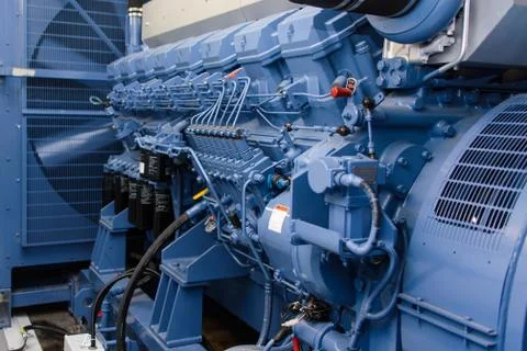 Diesel generator Stock Photos