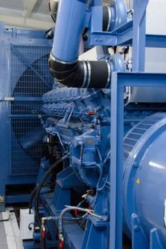 Diesel generator Stock Photos