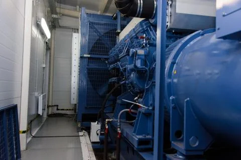 Diesel generator Stock Photos