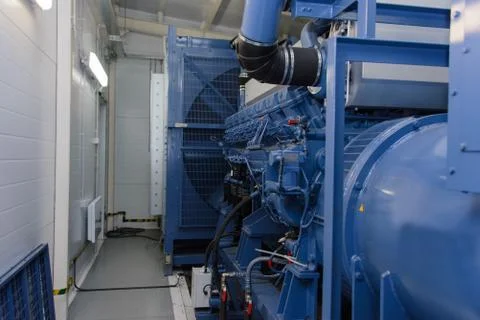 Diesel generator Stock Photos