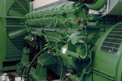 Diesel generator Stock Photos