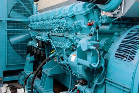 Diesel generator Stock Photos