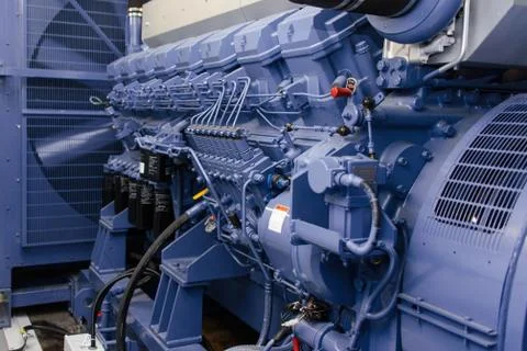 Diesel generator Stock Photos