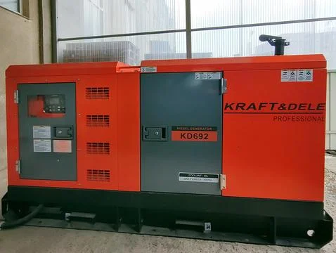 Diesel generator Stock Photos