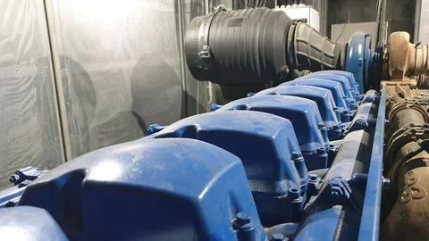 Diesel generators Stock Photos