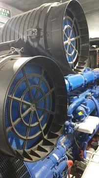 Diesel generators Stock Photos