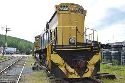 Diesel locomotive Stock Photos