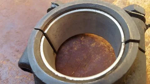 Diesel piston, the main driving component on the engine 写真素材