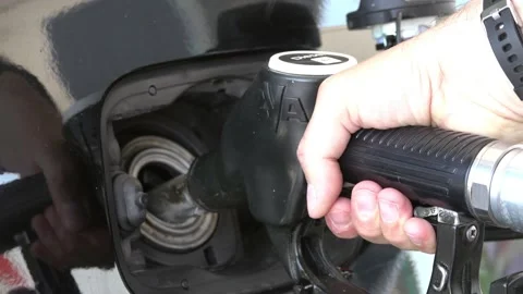 Diesel refuel concept 1 Stock Footage 197490310