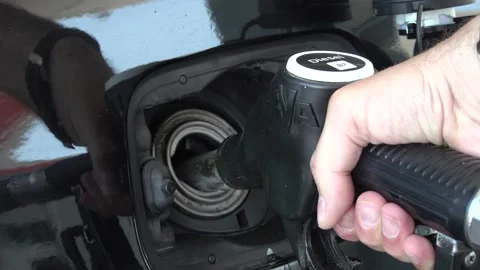 Diesel refuel concept 3 Stock-Footage 197490317
