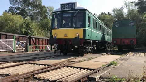 Diesel Train Stock Footage 139595863