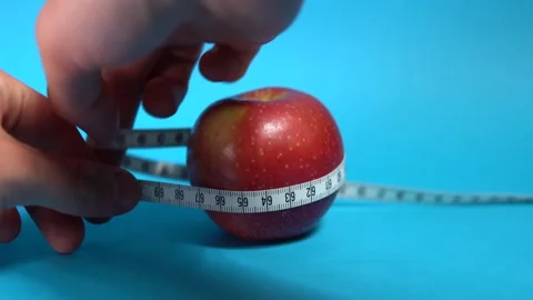 Diet and calorie deficit Stock Footage 248532296