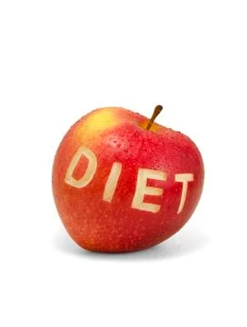 Diet apple 写真素材
