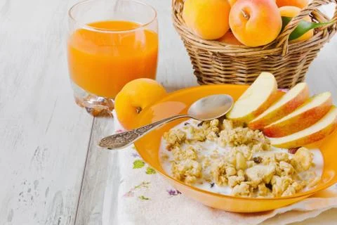 Diet breakfast Stock Photos