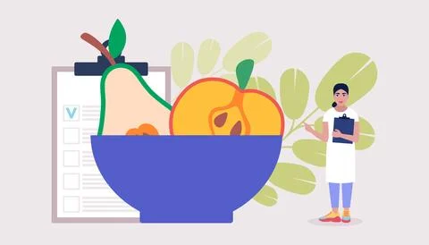 Diet concept Stock Illustration