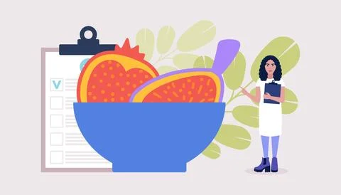 Diet concept Stock Illustration