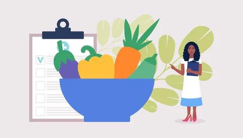 Diet concept Stock Illustration