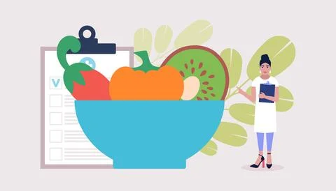 Diet concept Stock Illustration